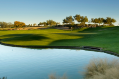 Golf course on the water near the Arabella Hotel in Sedona, AZ.