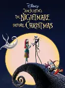 Jack and Sally stand on the spiraled hill with Zero, beneath a full moon. “The Nightmare Before Christmas” title and Hotel Names Arabella Sedona appear above.